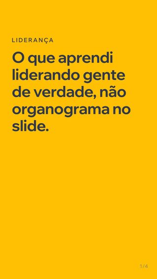 Todo processo que depende de alguém lembrar já falhou. Só ainda não deu na conta