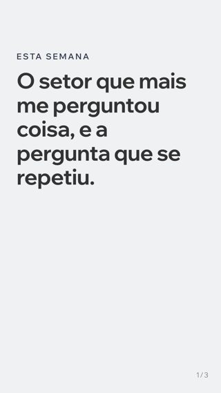 Educação, saúde, financeiro, RH e martech: a pergunta foi sempre a mesma, quem dentro da e