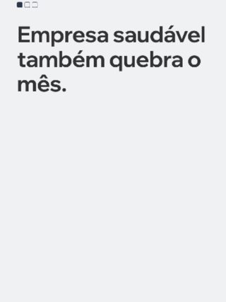 Empresa saudável também quebra o mês. Não por gestão ruim, por descasamento de prazo: você